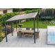alumínium bioklimatikus pergola LANITPLAST STANDARD 4x3 m LG2081