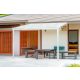 LanitPlast WALL 33 Alumínium pergola a falhoz, méretek 3,12 x 3 m, fehér szín, tető - átlátszó polikarbonát clear 6 mm.