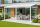 alumínium pergola LANITPLAST WALL 43 fehér + opal PC LG2127
