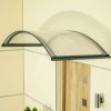 bejárati előtető LANITPLAST TOPAZ 130/70 antracit LG2176