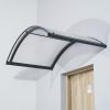 bejárati előtető LANITPLAST ARCUS 160/90 antracit LG2177