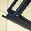 LanitPlast ARCUS ALU bejárati tető antracit, szélesség 1600 x mélység 900 mm, átlátszó polikarbonát kamra 4,5 mm