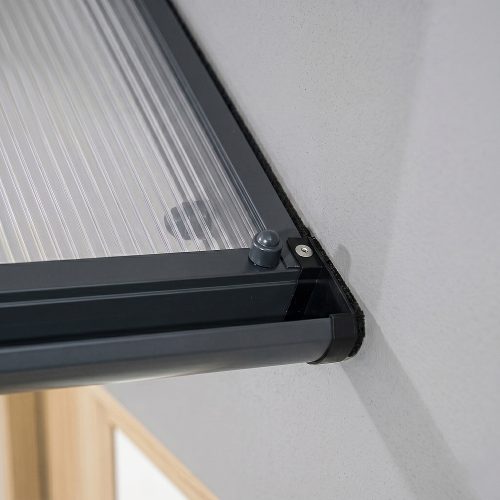 bejárati előtető LANITPLAST ARCUS 160/90 antracit LG2177