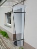 Lanitplast univerzális oldalfal előtetőhöz antracit / PLEXI