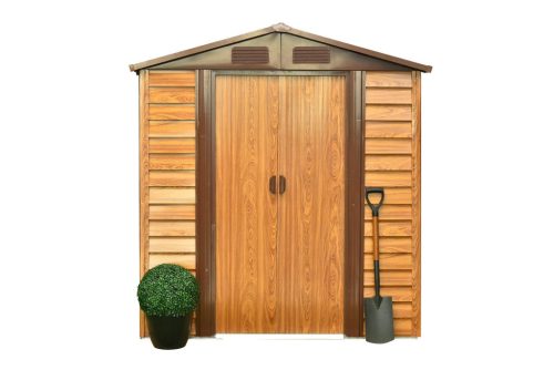 fém kerti ház LANITPLAST MAXTORE WOOD 86 LG2301