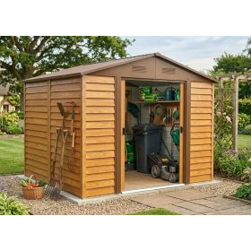 fém kerti ház LANITPLAST MAXTORE WOOD 98 LG2302