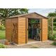 fém kerti ház LANITPLAST MAXTORE WOOD 98 LG2302