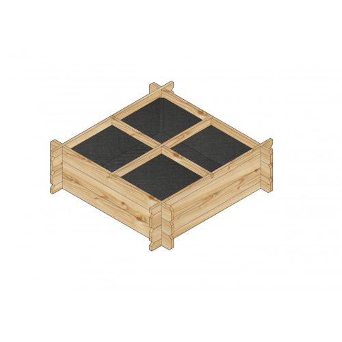 Magaságyás LANITPLAST POTTING1 (S7279)