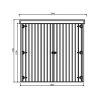 fából készült kerti ház SOLID DEBORA 2 - 90 x 183 cm (S8582-1) LG2392