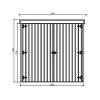 fából készült kerti ház SOLID DEBORA 2 - 90 x 183 cm (S8582-1) LG2392