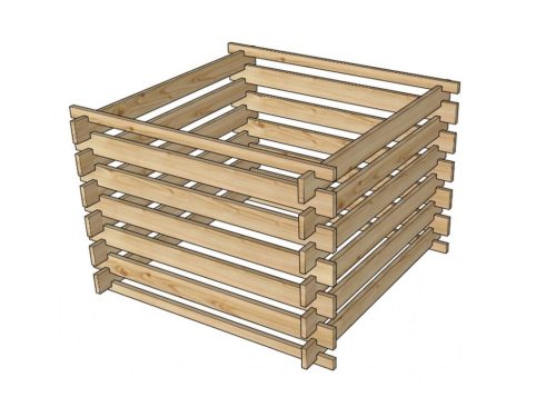 LANITPLAST S730  komposztáló fából