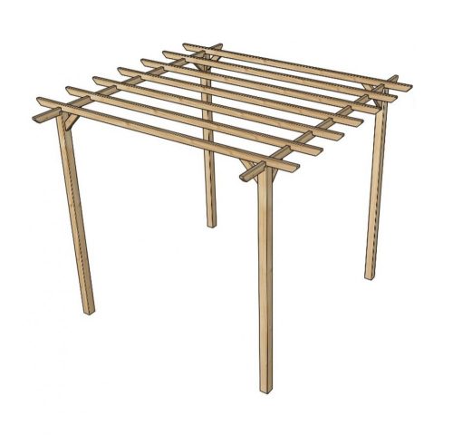 LANITPLAST fa pergola 