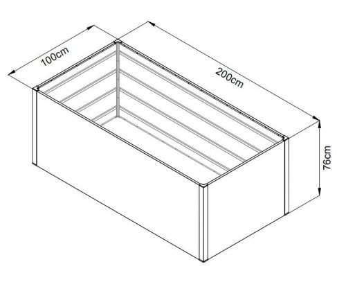 Magaságyás LANITPLAST SUPERPLANT 200