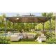 kerti pavilon LANITPLAST 43 antracit + bronz PC LG2469