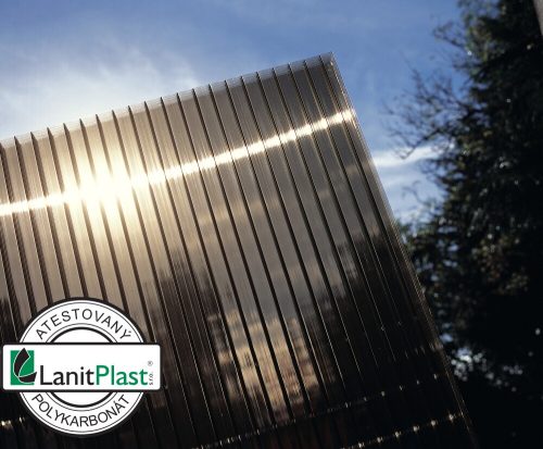 kerti pavilon LANITPLAST 43 antracit + bronz PC LG2469