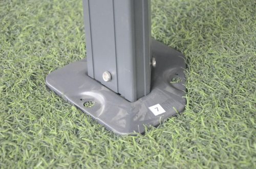 kerti pavilon LANITPLAST 43 antracit + átlátszó PC LG2470