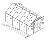 tartalék üveg az üvegházhoz VITAVIA URANUS 11500 PC 6 mm LG2544