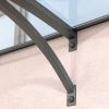 bejárati előtető LANITPLAST OLOR XL 197/85 antracit LG2578