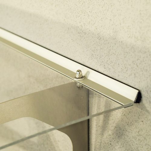 bejárati előtető LANITPLAST BLUEMOON 150/89 ezüst szín LG2580