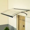 bejárati előtető LANITPLAST LARUS 120/85 antracit LG2609