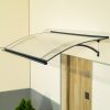 Bejárati előtető LANITPLAST LARUS 120/85 antracit