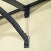 bejárati előtető LANITPLAST LARUS 120/85 antracit LG2609