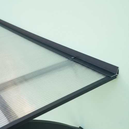 bejárati előtető LANITPLAST LARUS 120/85 antracit LG2609