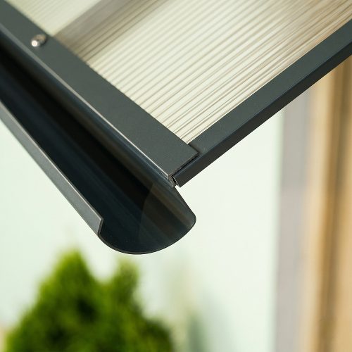 bejárati előtető LANITPLAST LARUS 120/85 antracit LG2609