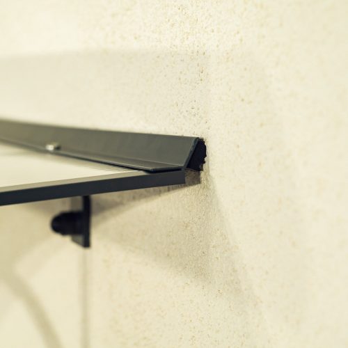 bejárati előtető LANITPLAST LARUS 120/85 antracit LG2609