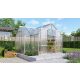 üvegház VITAVIA SIRIUS PC 4 mm ezüst színű LG263