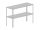acél állvány LANITPLAST 115x40 cm 2 db polccal ezüst GSD2 LG2640