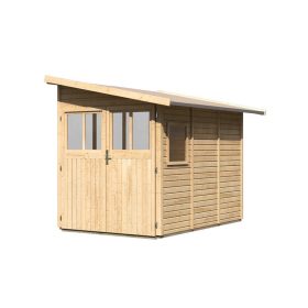   fából készült kerti ház KARIBU WANDLITZ 3 (55256) natur LG2729