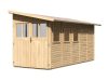fából készült kerti ház KARIBU WANDLITZ 5 (55258) natur LG2731