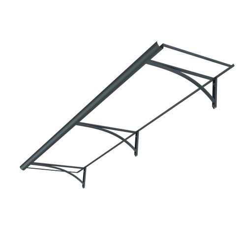 bejárati előtető LANITPLAST RUMBA XL 197/54 antracit LG2761