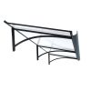 bejárati tető LANITPLAST RUMBA XL 197/54 antracit LG2761