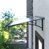 bejárati tető LANITPLAST SAMBA 160/54 antracit LG2762