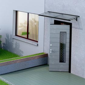   bejárati előtető LANITPLAST SAMBA XL 197/54 antracit LG2763