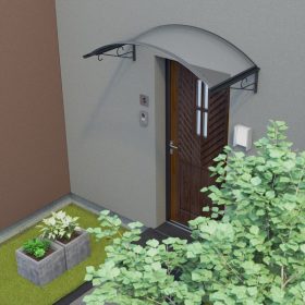 bejárati előtető LANITPLAST COTTA 140/80 antracit LG2794