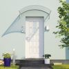 bejárati előtető LANITPLAST ALBA 140/80 fehér LG2795