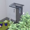 bejárati előtető LANITPLAST KOLIBER 140/82 antracit LG2797