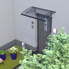   bejárati előtető LANITPLAST KOLIBER 140/82 antracit LG2797