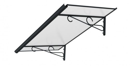 bejárati előtető LANITPLAST MELBA 140/79 antracit LG2798