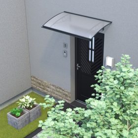 bejárati előtető LANITPLAST REGIA 140/82 antracit LG2801