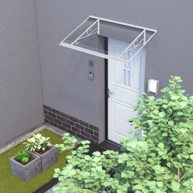 bejárati előtető LANITPLAST FOSTER 140/79 fehér LG2803