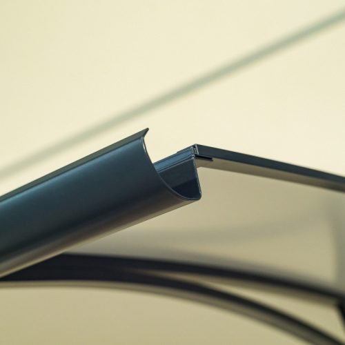 bejárati tető LANITPLAST LYRA 150/84,5 antracit LG2810