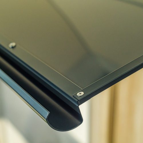 bejárati tető LANITPLAST LYRA 150/84,5 antracit LG2810
