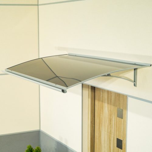 bejárati tető LANITPLAST LYRA 150/84,5 ezüst szín  LG2811
