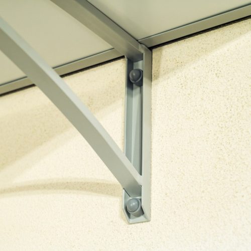 bejárati tető LANITPLAST LYRA 150/84,5 ezüst szín  LG2811