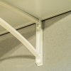 bejárati tető LANITPLAST LYRA 150/84,5 fehér LG2812
