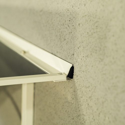 bejárati tető LANITPLAST LYRA 150/84,5 fehér LG2812